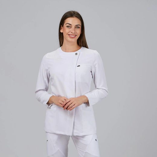 Blusa Mujer Marina (Cierre Cruzado y Sostenible)