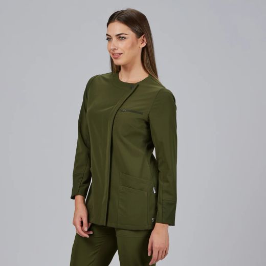 Blusa Mujer Marina (Cierre Cruzado y Sostenible)