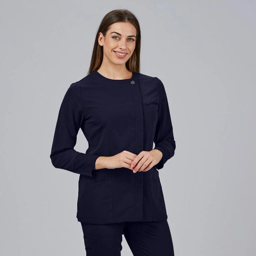 Blusa Mujer Marina (Cierre Cruzado y Sostenible)
