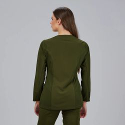 Blusa Mujer Marina (Cierre Cruzado y Sostenible)