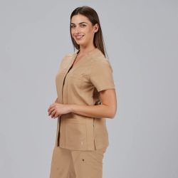 Blusa Mujer Marla (Manga Corta e Iris Sostenible)