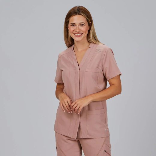 Blusa Mujer Marla (Manga Corta e Iris Sostenible)