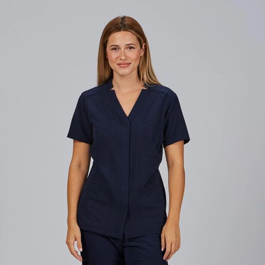 Blusa Mujer Marla (Manga Corta e Iris Sostenible)