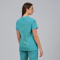Blusa Mujer Marla (Manga Corta e Iris Sostenible)