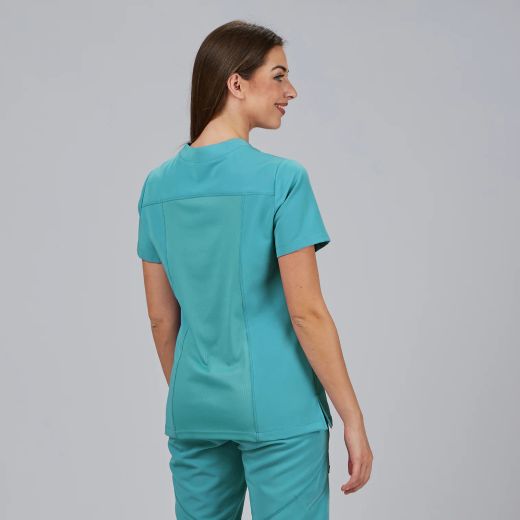 Blusa Mujer Marla (Manga Corta e Iris Sostenible)