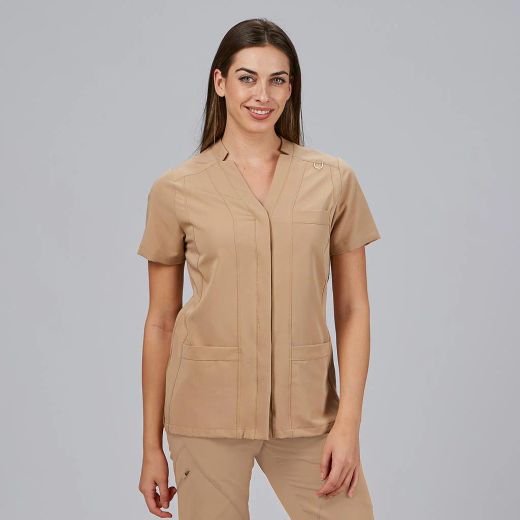Blusa Mujer Marla (Manga Corta e Iris Sostenible)