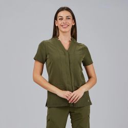 Blusa Mujer Marla (Manga Corta e Iris Sostenible)