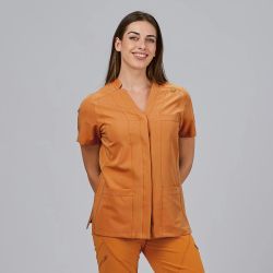 Blusa Mujer Marla (Manga Corta e Iris Sostenible)