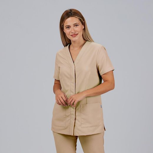 Blusa Mujer Sonia (Microfibra Botones Ocultos)