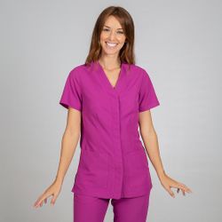 Blusa Mujer Sonia (Microfibra Botones Ocultos)