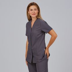 Blusa Mujer Sonia (Microfibra Botones Ocultos)