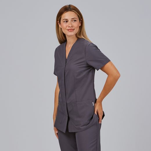Blusa Mujer Sonia (Microfibra Botones Ocultos)