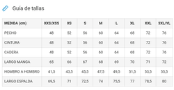 Blusa Sanitaria Unisex Manga Larga (Puño Canalé)