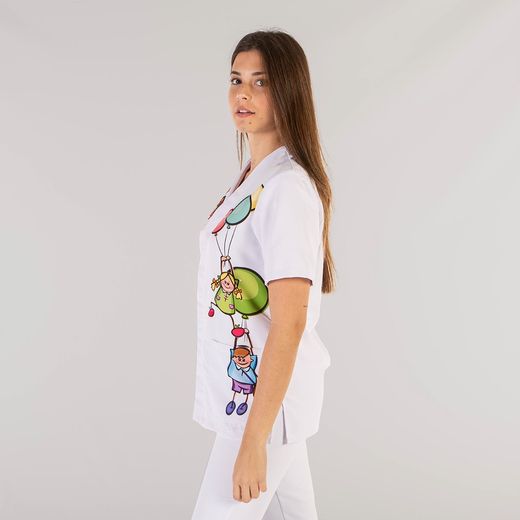 Casaca Unisex Amaia (Microfibra Estampada)