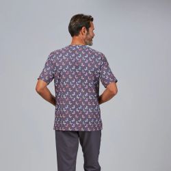 Casaca Unisex Amaia (Microfibra Estampada)
