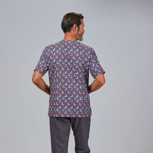 Casaca Unisex Amaia (Microfibra Estampada)
