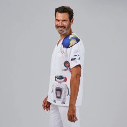 Casaca Unisex Amaia (Microfibra Estampada)