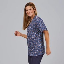 Casaca Unisex Amaia (Microfibra Estampada)
