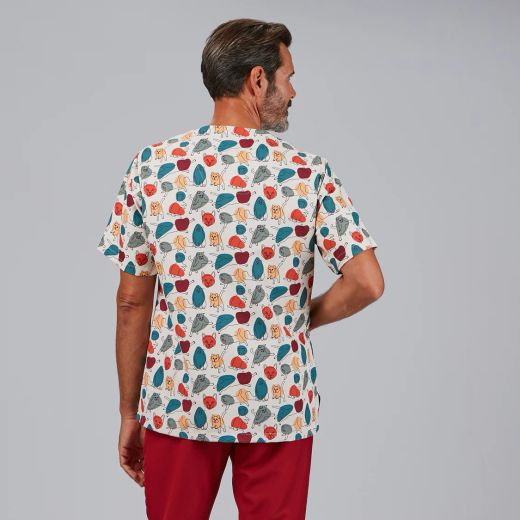 Blusa Unisex Mika Estampada (Microfibra Antibacteriana)