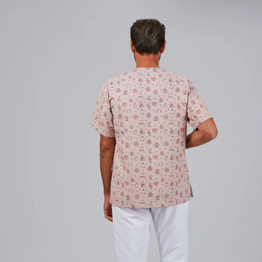 Blusa Unisex Mika Estampada (Microfibra Antibacteriana)