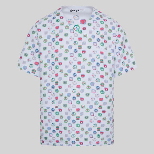 Blusa Unisex Mika Estampada (Microfibra Antibacteriana)