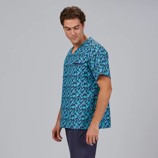 Blusa Unisex Mika Estampada (Microfibra Antibacteriana)
