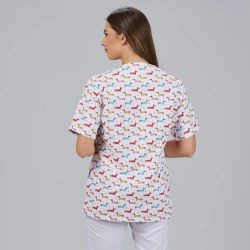 Blusa Unisex Mika Estampada (Microfibra Antibacteriana)