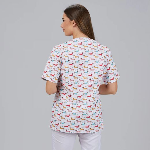 Blusa Unisex Mika Estampada (Microfibra Antibacteriana)