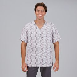 Blusa Unisex Mika Estampada (Microfibra Antibacteriana)