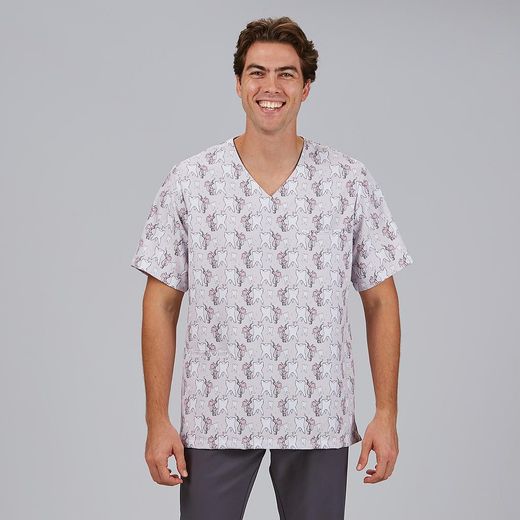Blusa Unisex Mika Estampada (Microfibra Antibacteriana)
