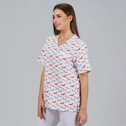 Blusa Unisex Mika Estampada (Microfibra Antibacteriana)