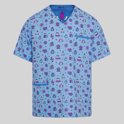 Blusa Unisex Mika Estampada (Microfibra Antibacteriana)