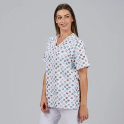 Blusa Unisex Mika Estampada (Microfibra Antibacteriana)