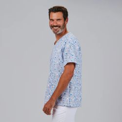 Blusa Unisex Mika Estampada (Microfibra Antibacteriana)