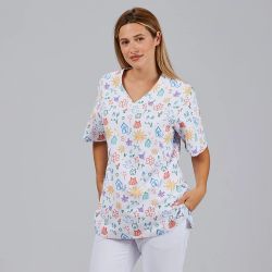 Blusa Unisex Mika Estampada (Microfibra Antibacteriana)
