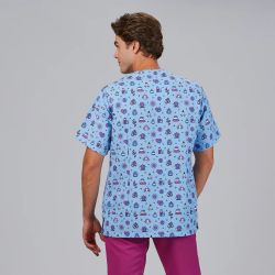Blusa Unisex Mika Estampada (Microfibra Antibacteriana)