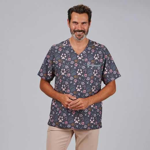 Blusa Unisex Mika Estampada (Microfibra Antibacteriana)