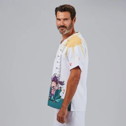 Blusa Unisex Mika Estampada (Microfibra Antibacteriana)