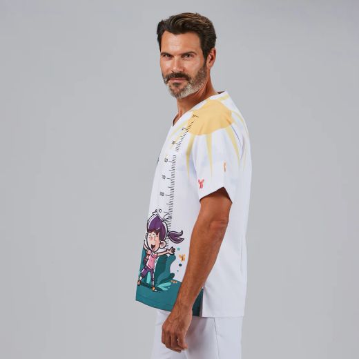 Blusa Unisex Mika Estampada (Microfibra Antibacteriana)