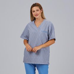 Blusa Unisex Mika Estampada (Microfibra Antibacteriana)