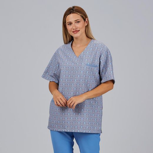Blusa Unisex Mika Estampada (Microfibra Antibacteriana)