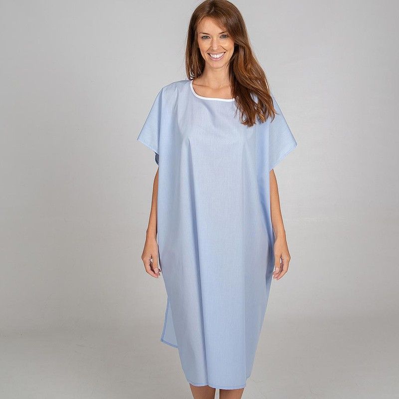 Blusón unisex de paciente para hospitales