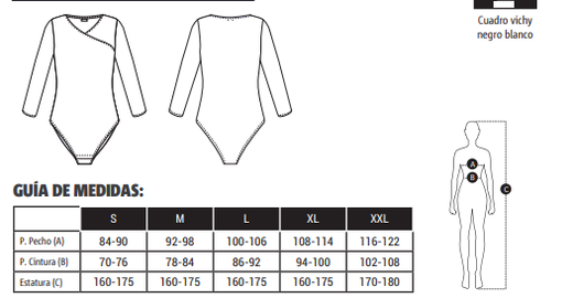 Body cuello pico