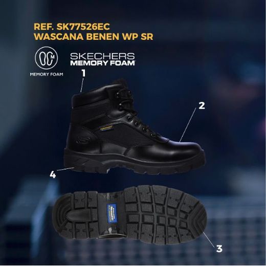 Bota de Seguridad Skechers Wascana