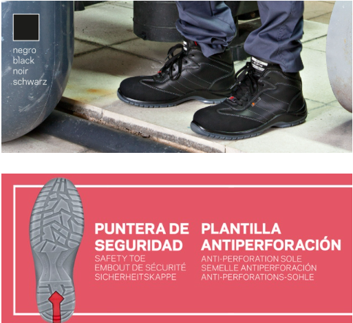 Bota seguridad Dian Olimpo