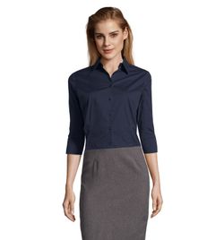 Camisa mujer Effect manga 3/4 colores