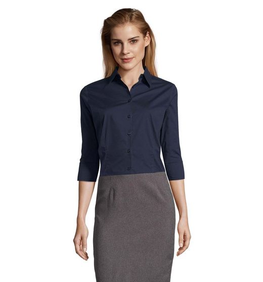 Camisa mujer Effect manga 3/4 colores