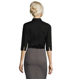 Camisa mujer Effect manga 3/4 colores