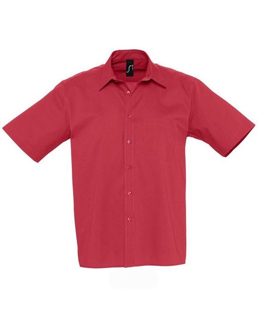 Camisa Camarero 100% Algodón Manga Corta — Global Uniformes