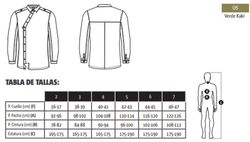Camisa Cierre Lateral Kaki Hombre